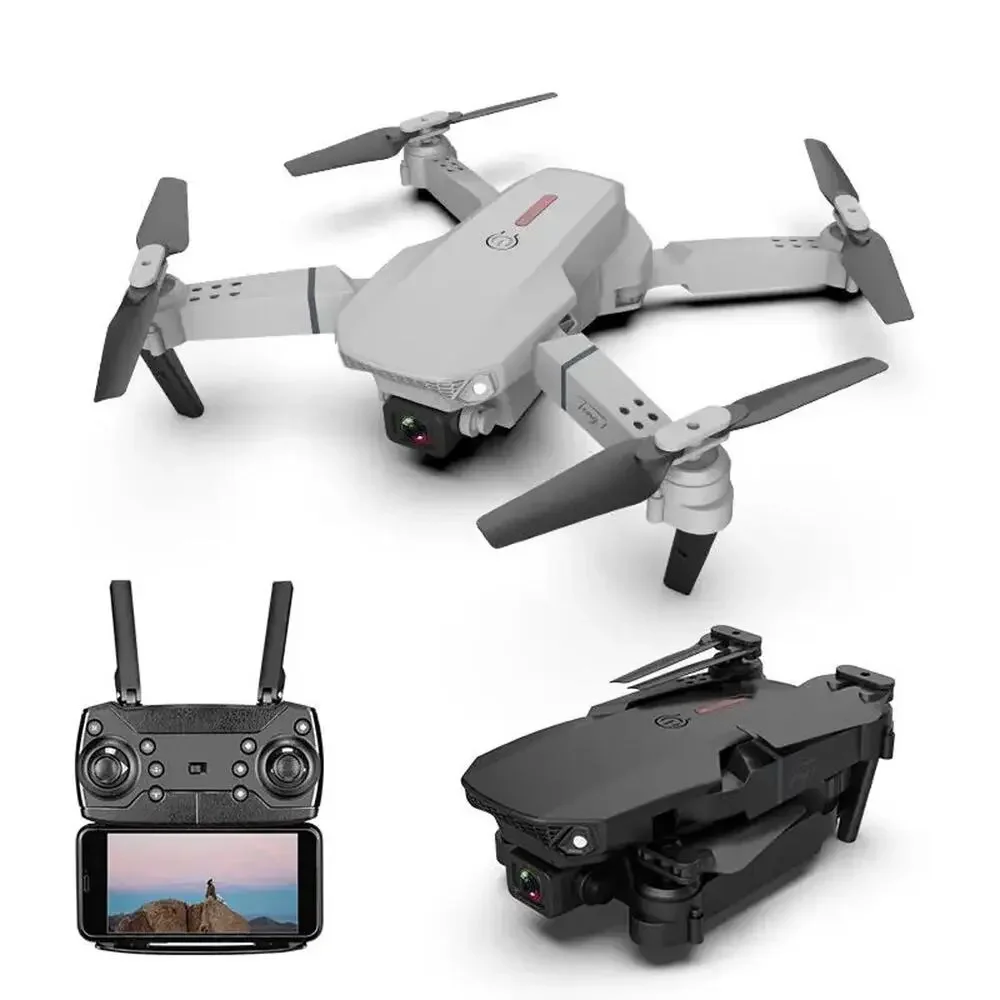 Professional Drone 4K Wide-Angle HD Camera Wifi Fpv Height Hold Foldable RC